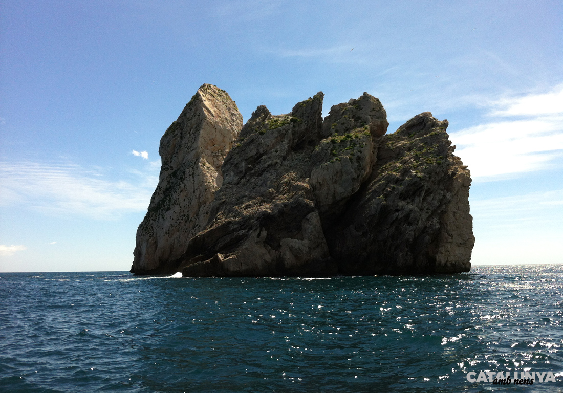 El Carall Bernat forma part del conjunt de les Illes Medes